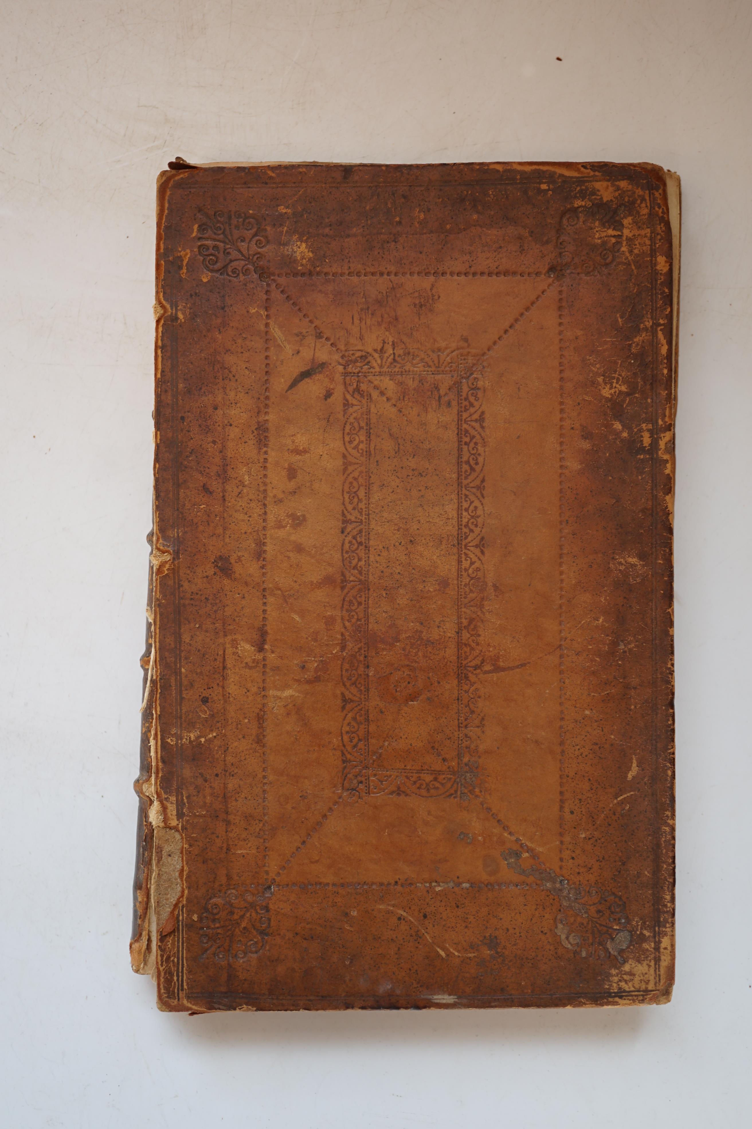 Maundrell, Henry - A Journey from Aleppo to Jerusalem at Easter, A.D. 1697. 3rd edition (with additionally, a Journey to the Euphrates & to Mesopotamia). 2 folded views, 13 other plates (7 folded) and engraved text illus